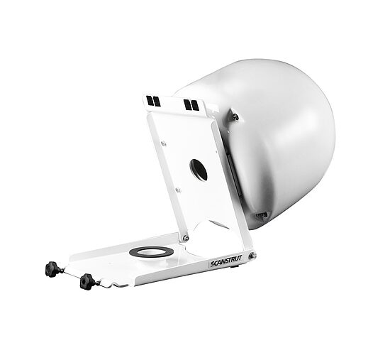 Scanstrut HS-01 — Hinged satcom base mount (30cm)