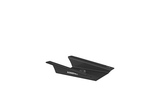 Scanstrut SC-SL-01-BLK — Aluminium 8° Starlink wedge mount (Black)